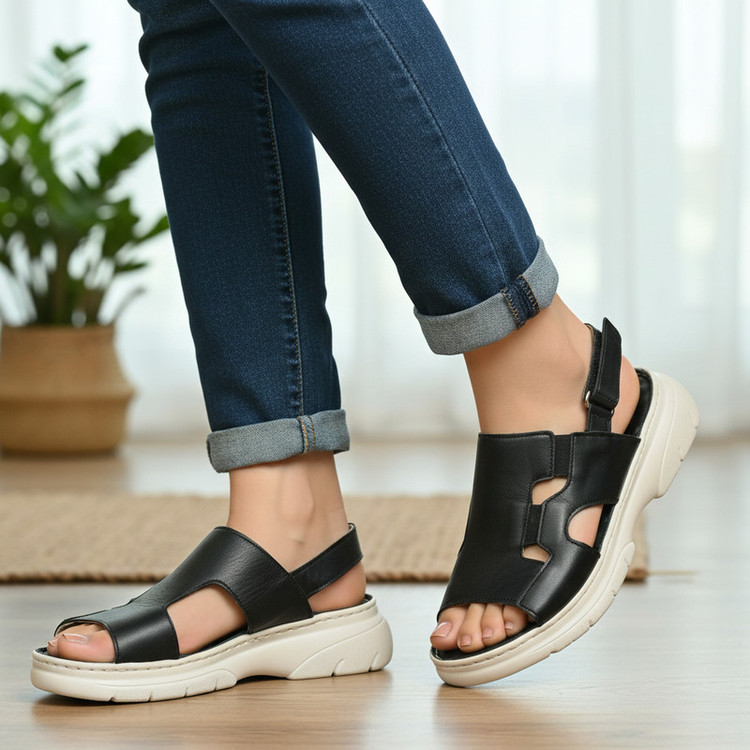 صندل طبی زنانه شتاب مدل رژا
